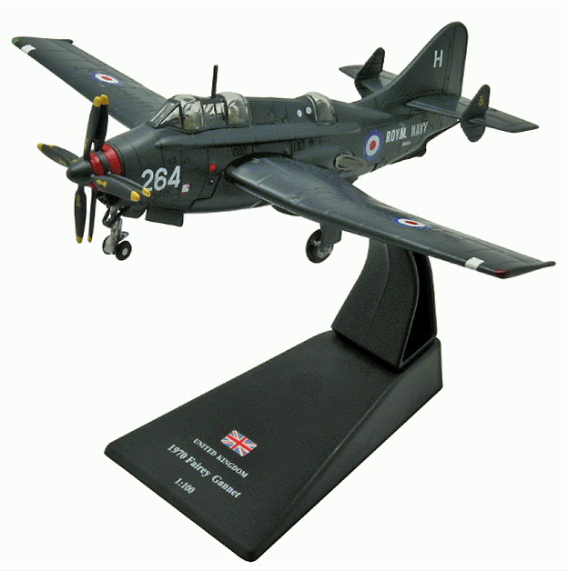 Fairey Gannet, 1970, 1:100, Amercom 