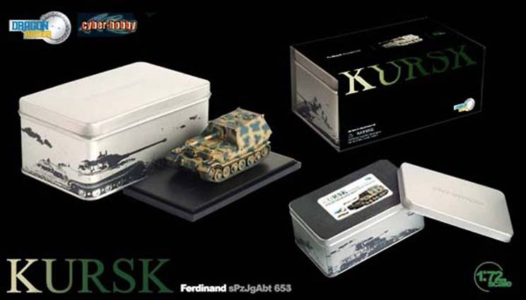 Ferdinand sPz.Jg.Abt 653, Kursk, 1:72, Dragon Armor 