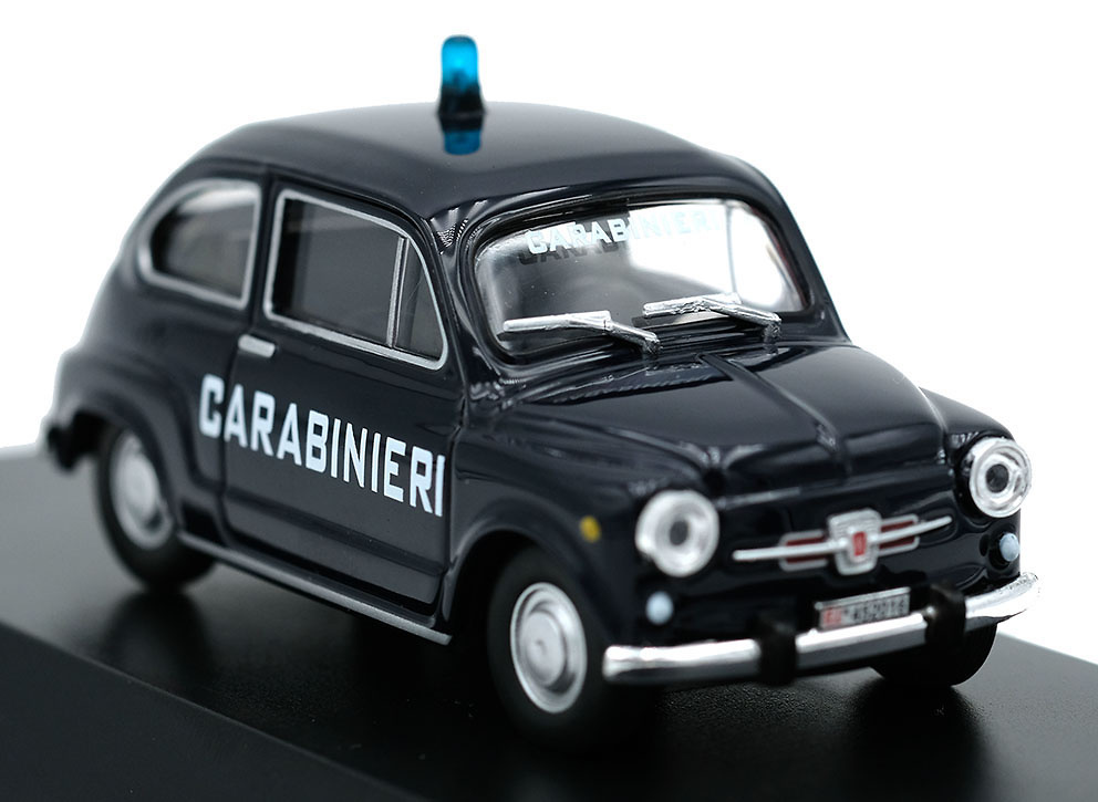 Fiat 600 D, 1967, 1/72, Carabinieri Collection 