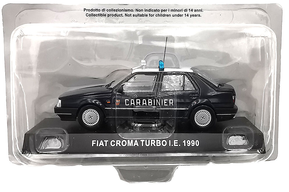 Fiat Croma Turbo I.E. Italy, 1990, 1/43, Carabinieri Collection 