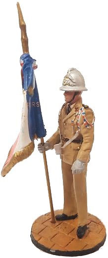 Firefighter, Flag Bearing Officer, Algeria, 1950, 1:30, Del Prado 