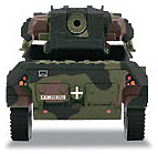 Flak Gepard tank, with radar and weaponry, Germany, 1:87, Märklin 