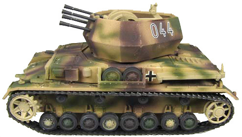 Flakpanzer IV Wirbelwind, Hungary1945, 1:72, Panzerstahl 