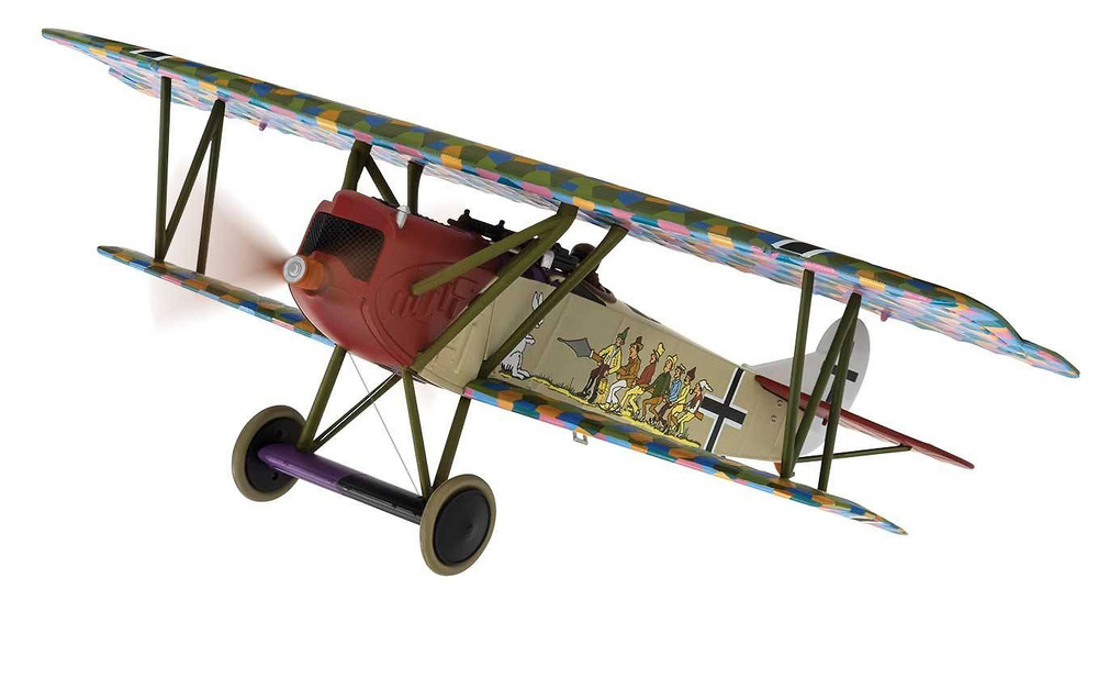 Fokker D.VII (OAW) 4649/18 'Seven Swabians' pilot Wilhelm Scheutzel, Jasta 65, September, 1918, 1:48, Corgi 