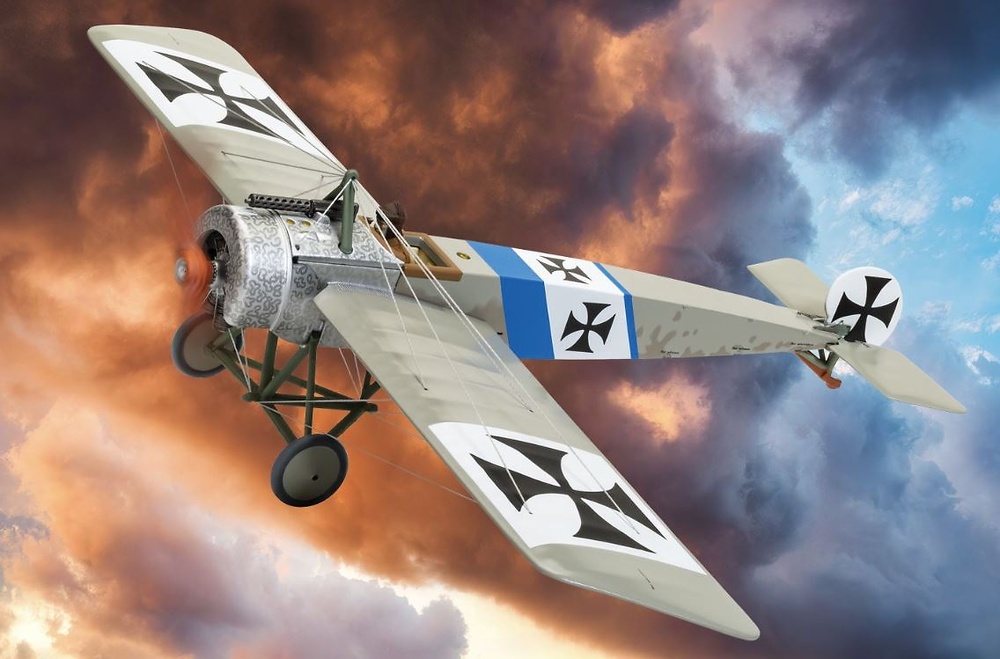 Fokker E.III Eindecker, Vfw. Ernst Udet, Germany, March 1916, 1:48, Corgi 