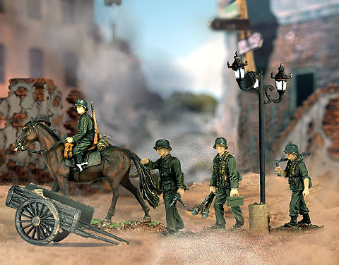 GERMAN CAVALRY, EASTERN FRONT 1942, 1:72, Forces of Valor 