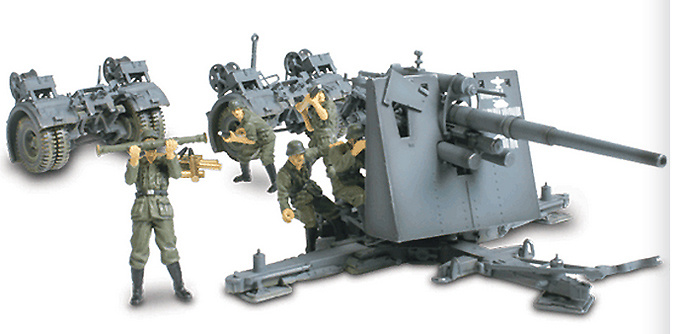 German 88mm Flak Gun, Stalingrad, 1942, 1:32, Forces of Valor 