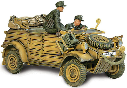 German Kubelwagen Type 82, 1:32, Forces of Valor 