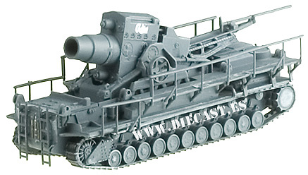 German Mörser Karl-Gërat 040, 1:144, Easy Model 