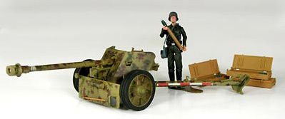 German PaK 40 (Panzerabwehrkanone 40), 1:18, 21st Century Toys 