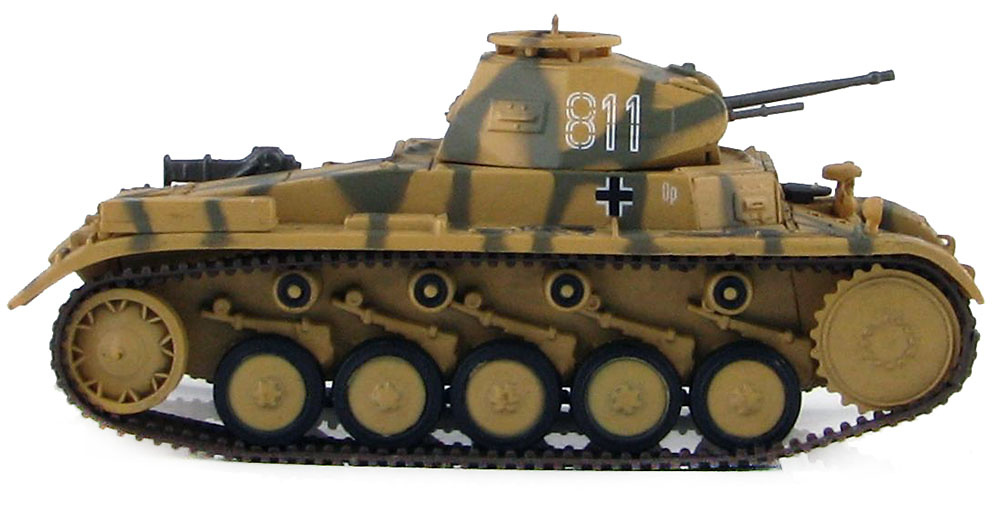 German Panzer II Ausf. F 6th Pz. Div., Zitadelle, 1943, 1:72, Hobby Master 
