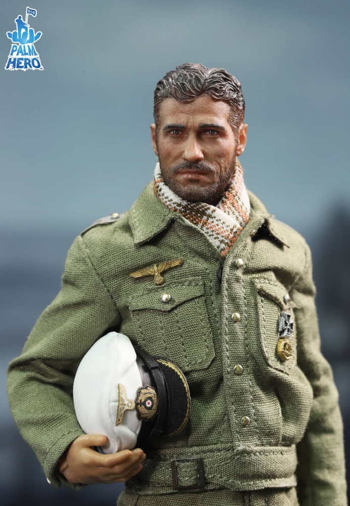 German U-Boat Commander Lehmann, Palm Hero Series WWII, 1:12, Did XD80026 