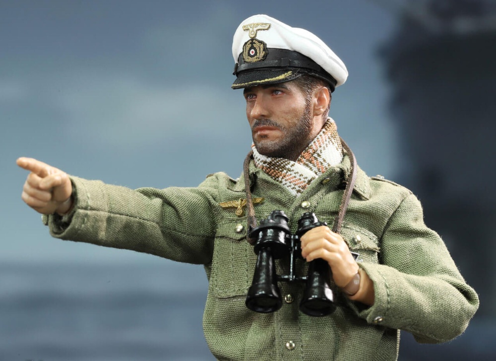 German U-Boat Commander Lehmann, Palm Hero Series WWII, 1:12, Did XD80026 