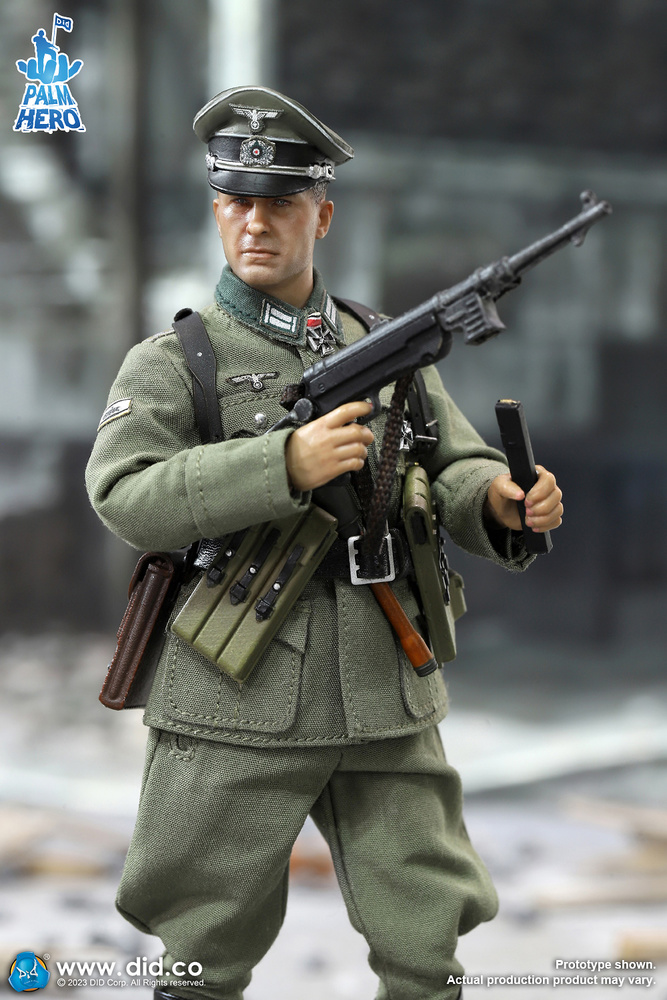 German WH Infantry Captain Thomas, Palm Hero Series WWII, 1:12, Did 
