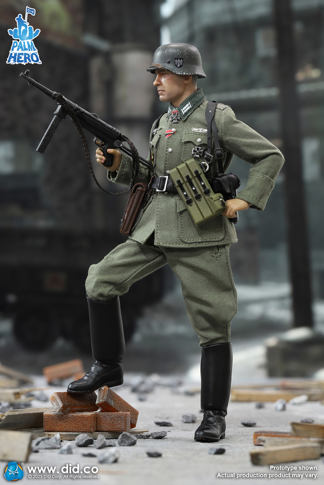 German WH Infantry Captain Thomas, Palm Hero Series WWII, 1:12, Did 