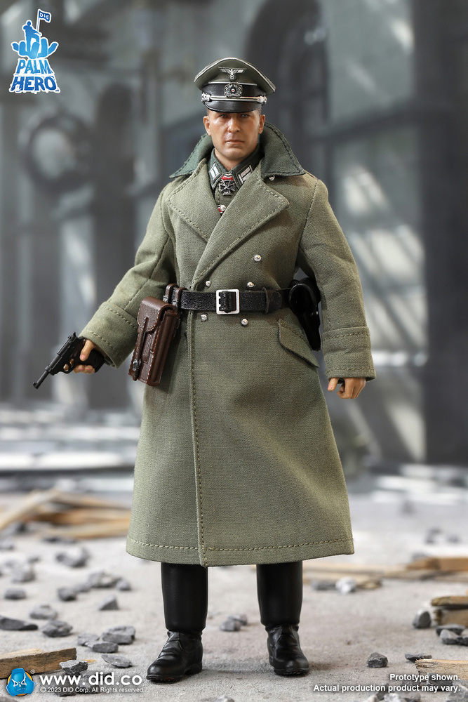 German WH Infantry Captain Thomas, Palm Hero Series WWII, 1:12, Did 