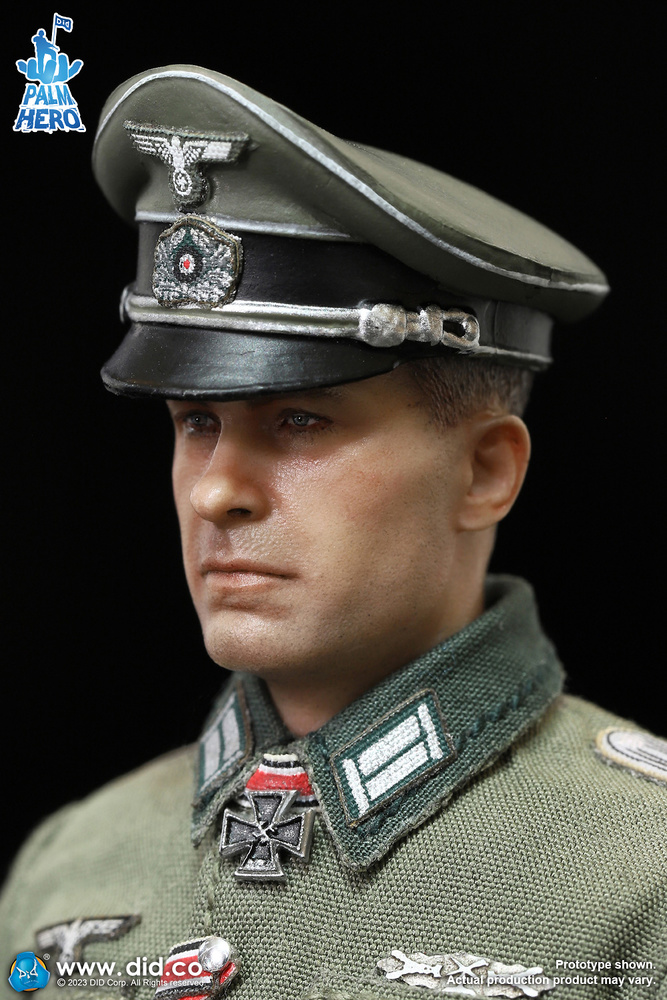 German WH Infantry Captain Thomas, Palm Hero Series WWII, 1:12, Did 