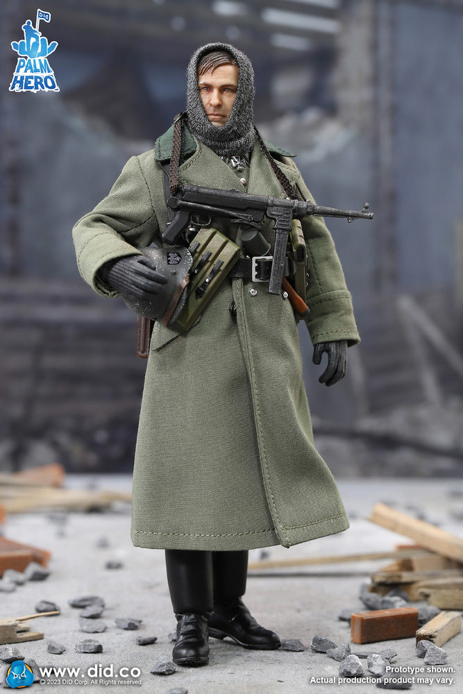 German WH Infantry Captain Thomas, Palm Hero Series WWII, 1:12, Did 