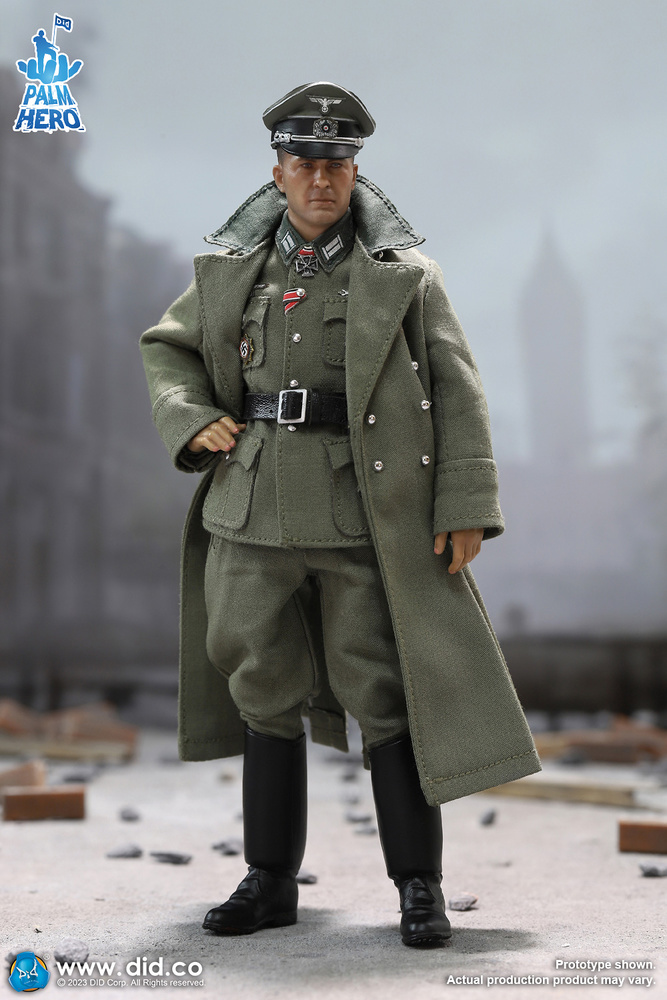 German WH Infantry Captain Thomas, Palm Hero Series WWII, 1:12, Did 