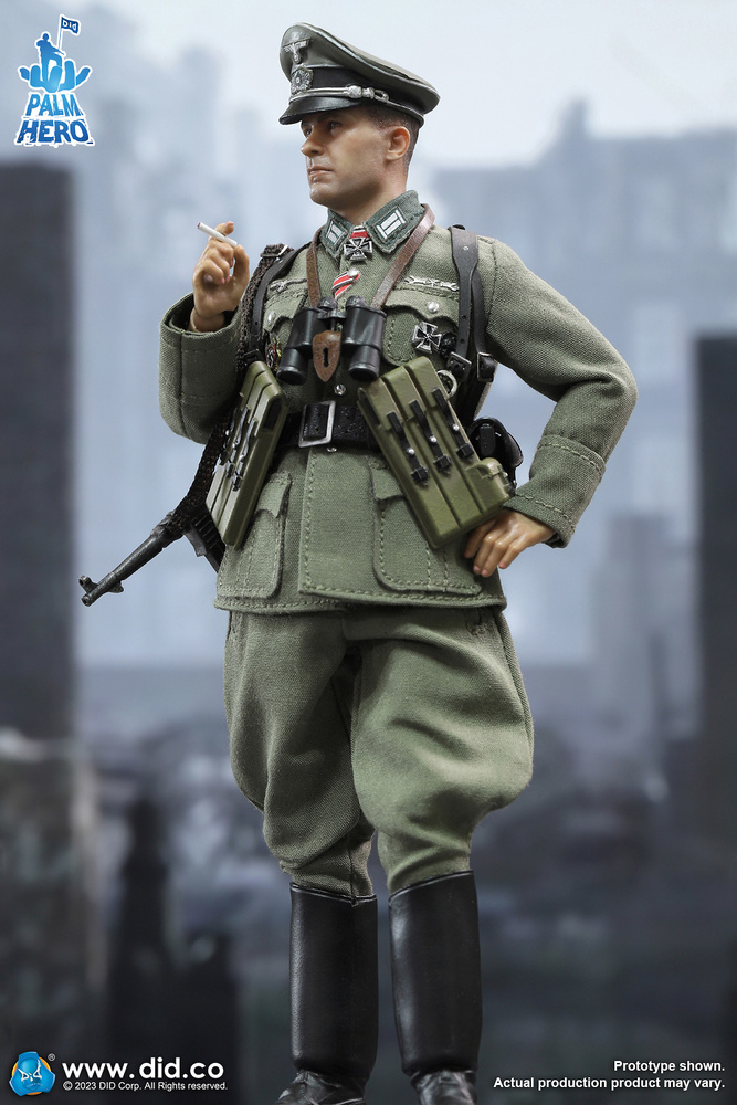 German WH Infantry Captain Thomas, Palm Hero Series WWII, 1:12, Did 