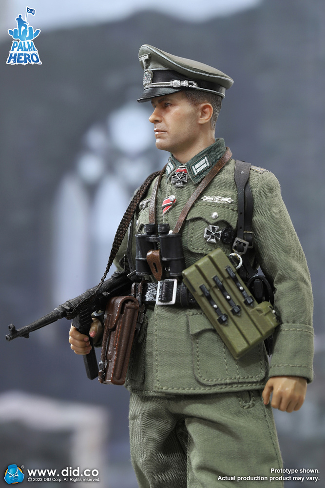 German WH Infantry Captain Thomas, Palm Hero Series WWII, 1:12, Did 