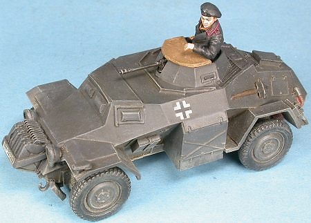German armoured car Sd.Kfz.221, 1:48, Gasoline 