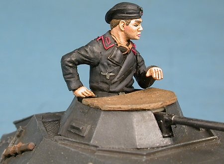 German armoured car Sd.Kfz.221, 1:48, Gasoline 