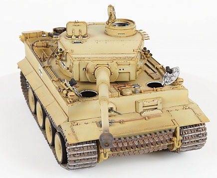 German heavy tank (early production) Tiger I Ausf. E, 1:35, Zvezda 