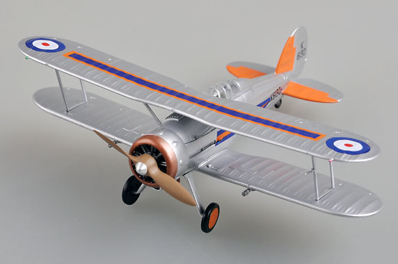 Gladiator Mk.I, 72 Sqn , RAF K6130, 1:72, Easy Model 