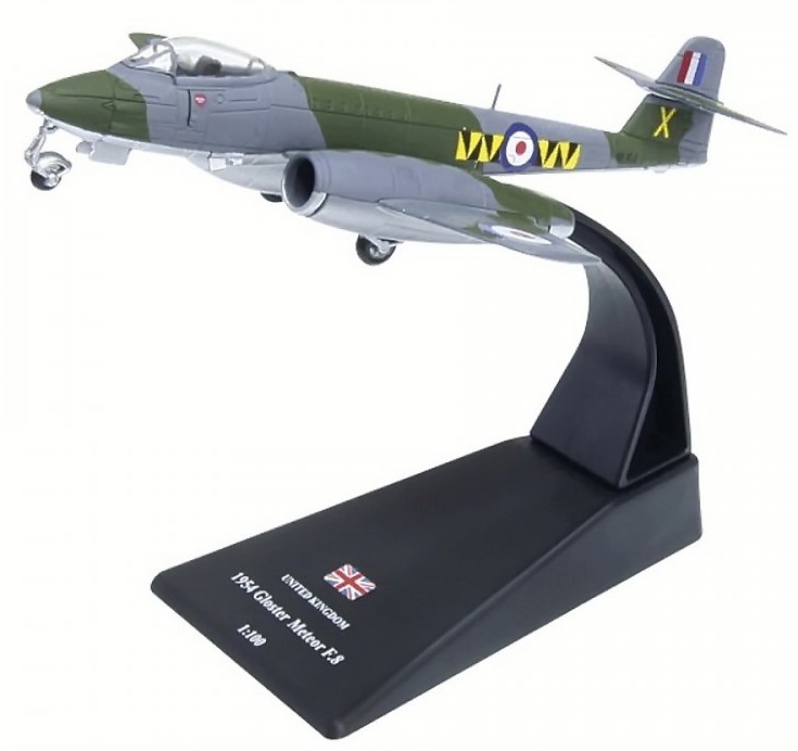 Gloster Meteor F.8 RAF, 1954 , 1:100, Amercom 