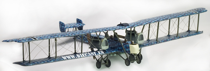 Gotha GV, Biplano Alemán, 1916, 1:72, Planeta Agostini 