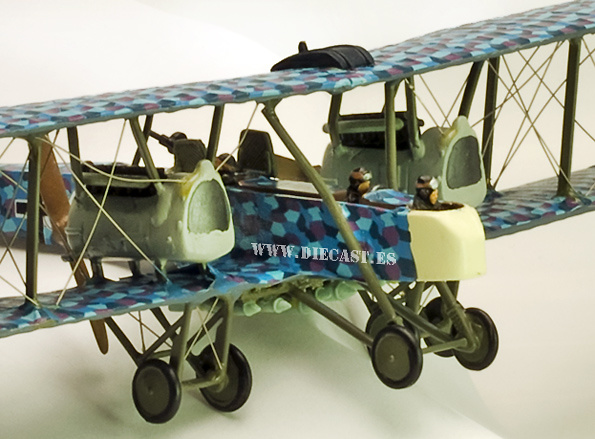 Gotha GV, Biplano Alemán, 1916, 1:72, Planeta Agostini 