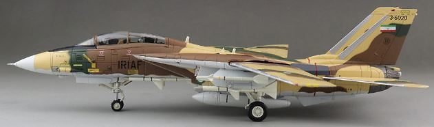 Grumman F-14A Tomcat, IRIAF 82nd TFS, 3-6020, Khatami AB, Iran, 1987, 1:72, Hobby Master 