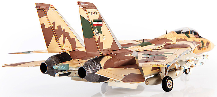 Grumman F-14A Tomcat Diecast Model IRIAF, Khatami AB, Iran, 2014, 1:72, JC Wings 