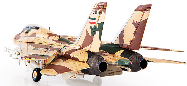 Grumman F-14A Tomcat Diecast Model IRIAF, Khatami AB, Iran, 2014, 1:72, JC Wings 