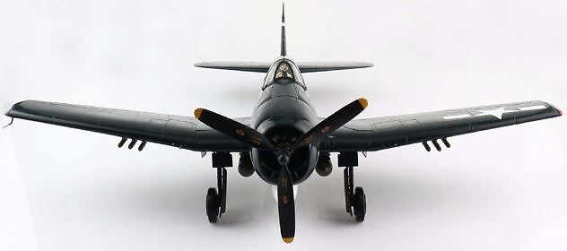 Grumman F6F-5 Hellcat, USN, Minsi II, David McCampbell, USS Essex, 1944, 1:32, Hobby Master 