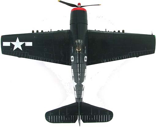 Grumman F6F-5 Hellcat VOF-1, USS Tulagi, August 1944, 1:72, Hobby Master 