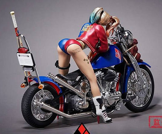 Harley Quinn & Motorcycle, 1:10, Principal Gu 