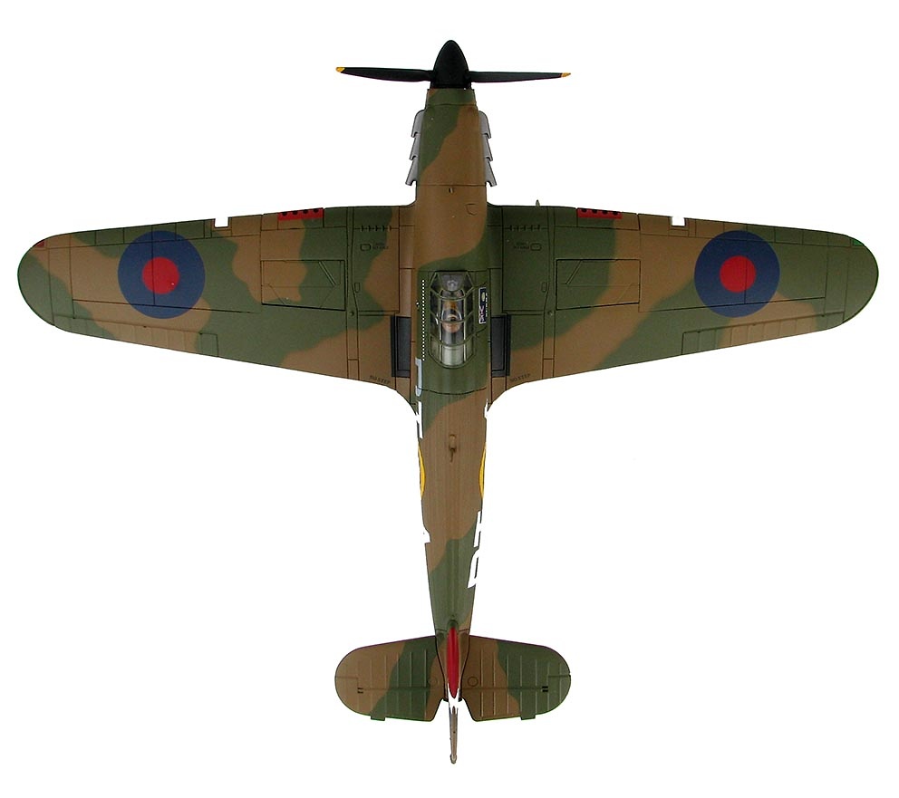 Hawker Hurricane Mk.I V6555 of 257 Sqn., S/LDR. Stanford Tuck, RAF, North Weald, October, 1940, 1:48, Hobby Master 