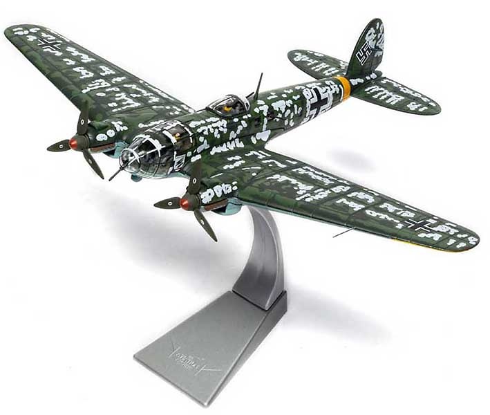 Heinkel He-111 H-6, W.Nr. 4500, A1+FN, teniente Erich Horn, 5./KG53, 1:72, Corgi 