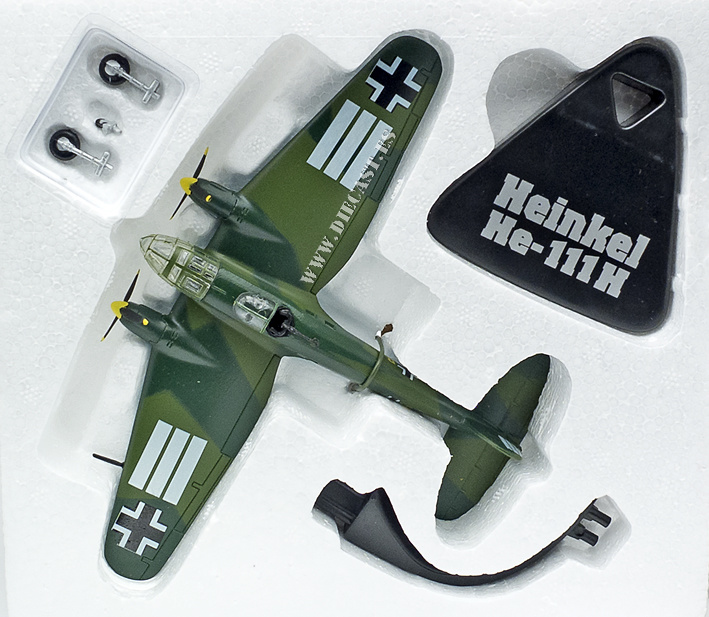 Heinkel He-111H, Germany, 2nd World War, 1: 144, Atlas 