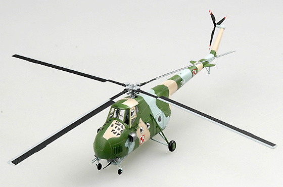 Helicopter Mi-4A, Polish Air Force, 1:72, Easy Model 
