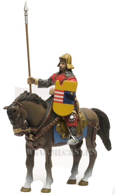 Hungarian Knight, 13th century, 1:32, Altaya 