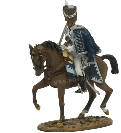 Hussar, Light Cavalry, Great Britain, 1813, 1:30, Del Prado 