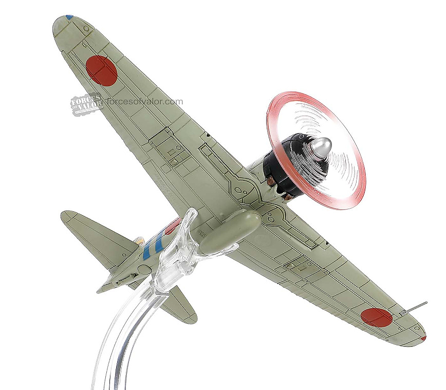 IJN Mitsubishi A6M2b (Model 21) Zero, 4th Hokotai, Carrier Hiryu, Pearl Habour 1941, 1:72, Forces of Valor 