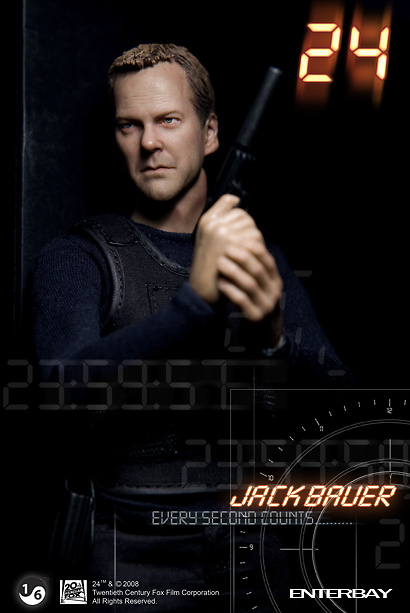 Jack Bauer, the CTU Agent, 24 Hours, 1:6, Enterbay 