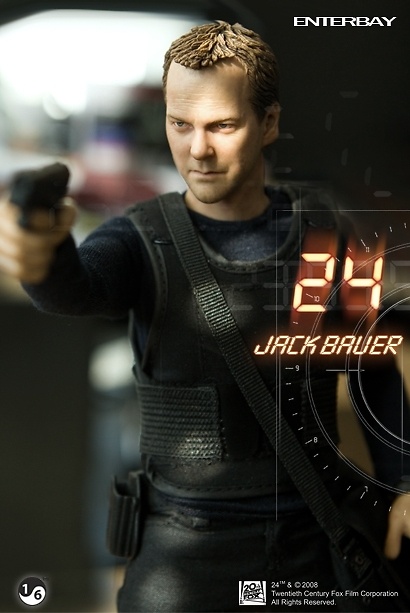 Jack Bauer, the CTU Agent, 24 Hours, 1:6, Enterbay 