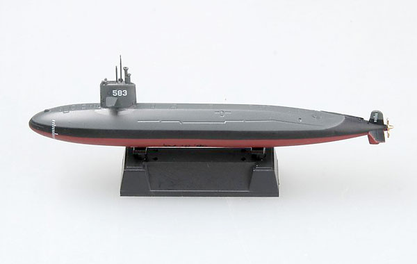 Japanese Self-Defense Forces Submarine SS Harushio, 1: 700, Easy Model 