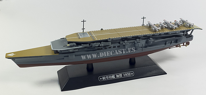 Japanese aircraft carrier Kaga, 1932, 1:1100, Eaglemoss 