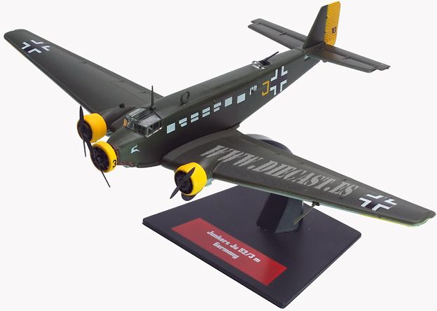 Junkers Ju 52/3 M, Germany, 1:144, Altaya 
